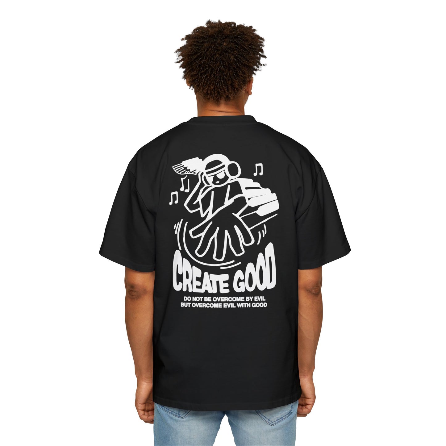 Create Good Heavy Oversized Tee