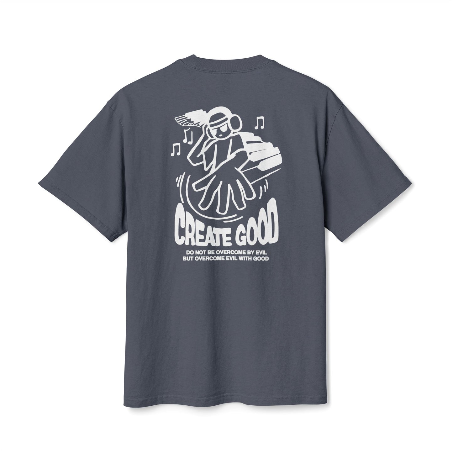 Indigo Create Good Heavy Oversized Tee