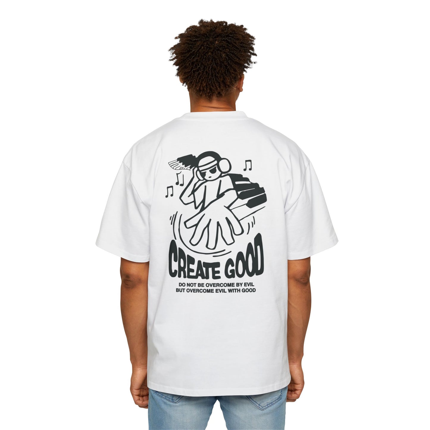 Create Good Heavy Oversized Tee