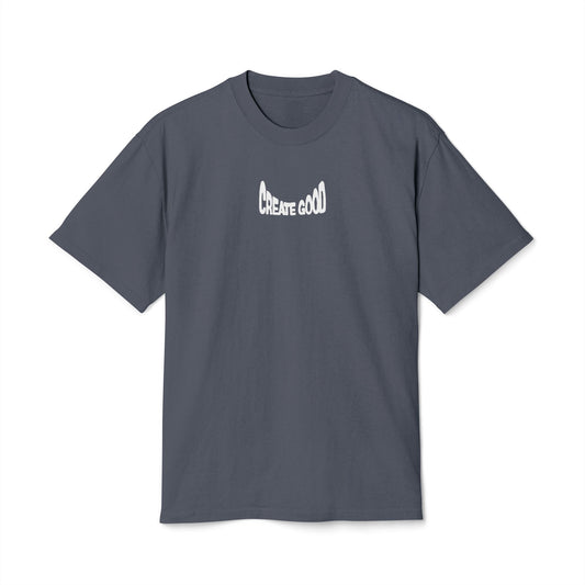 Indigo Create Good Heavy Faded Tee